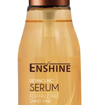 Enshine Detangling Serum Infused with Argan & Marula Oil for Frizz Free Shiny Hair