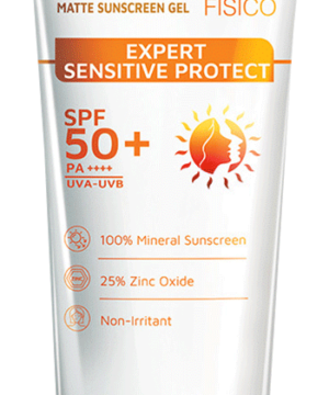La Shield Fisico Matte SPF 50 PA+++ Sunscreen Gel | Water-Resistant & Paraben-Free