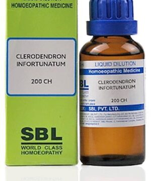 SBL Clerodendron Infortunatum Dilution 200 CH