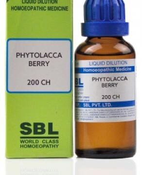 SBL Phytolacca Berry Dilution 200 CH