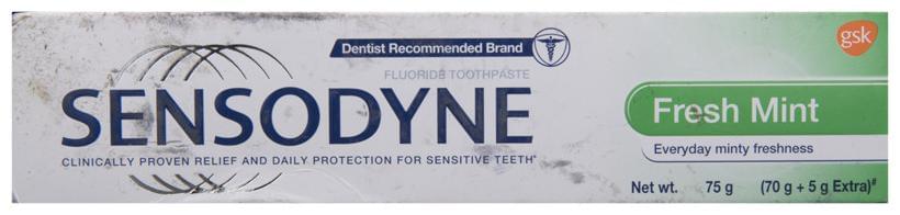 Sensodyne Fresh Gel Sensitive for Healthy Gums & Strong Teeth | Daily Protection Toothpaste