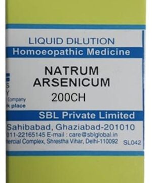 SBL Natrum Arsenicum Dilution 200 CH