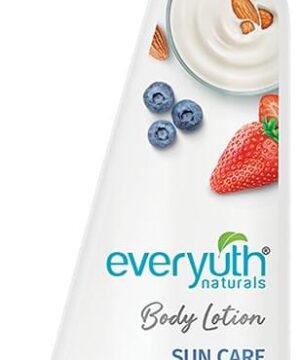 Everyuth Naturals Body Lotion Sun Care Berries SPF 15