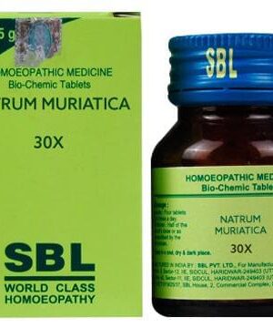 SBL Natrum Muriaticum Biochemic Tablet 30X