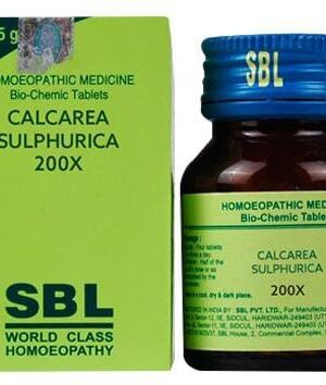 SBL Calcarea Sulphurica Biochemic Tablet 200X