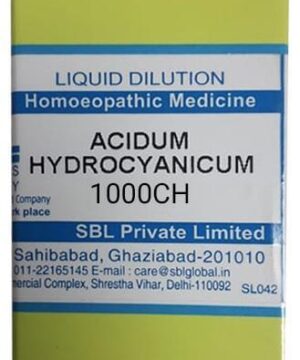 SBL Acidum Hydrocyanicum Dilution 1000 CH
