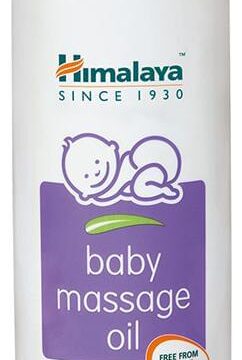 Himalaya Baby Massage Oil with Olive Oil & Winter Cherry | Improves Skin Tone | Pure Gentle & Safe