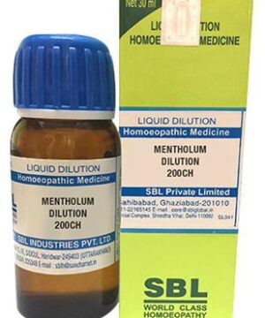 SBL Mentholum Dilution 200 CH