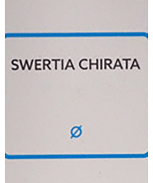 SBL Swertia Chirata Mother Tincture Q