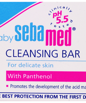 Sebamed Baby Cleansing Bar|pH 5.5 |Newborn bathing|Soap Free|Tear Free|