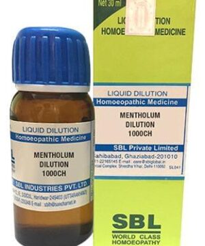 SBL Mentholum Dilution 1000 CH