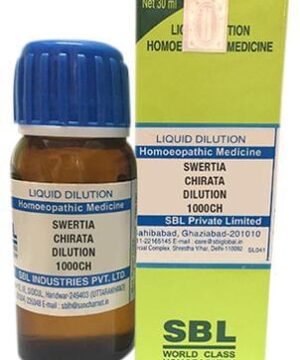 SBL Swertia Chirata Dilution 1000 CH