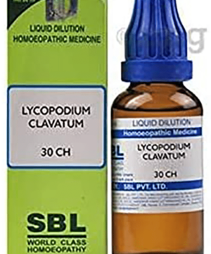 SBL Lycopodium Clavatum Dilution 30 CH