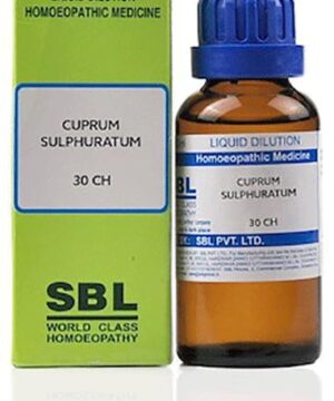 SBL Cuprum Sulphuratum Dilution 30 CH