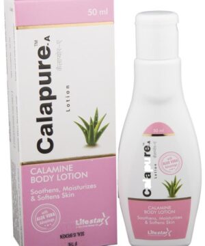 Calapure-A Lotion with Aloe Vera | Soothes Moisturises & Softens Skin