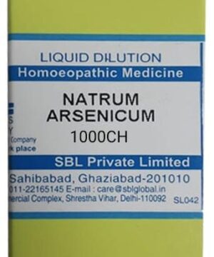 SBL Natrum Arsenicum Dilution 1000 CH