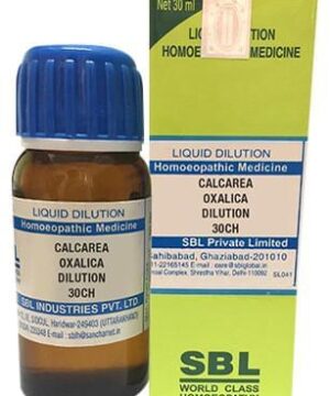 SBL Calcarea Oxalica Dilution 30 CH