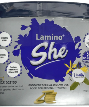 Lamino She with DHA & Vitamins for Pregnant Women | Flavour Diskette Vanilla
