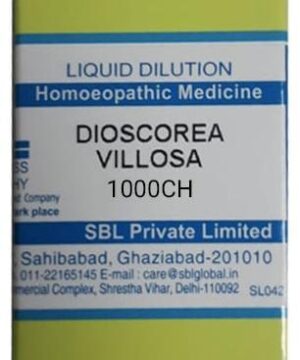 SBL Dioscorea Villosa Dilution 1000 CH