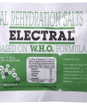 Electral Powder | ORS for Replenishing Body Fluids & Electrolytes | For Stomach Care