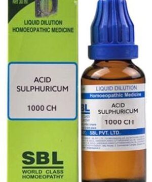 SBL Acid Sulphuricum Dilution 1000 CH
