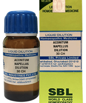 SBL Aconitum Napellus Dilution 30 CH