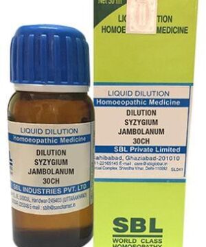SBL Syzygium Jambolanum Dilution 30 CH