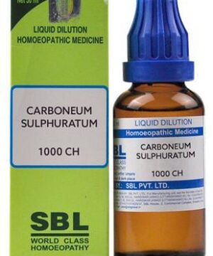 SBL Carboneum Sulphuratum Dilution 1000 CH