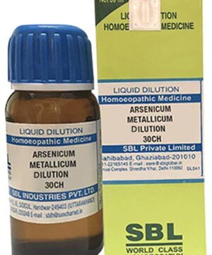 SBL Arsenicum Metallicum Dilution 30 CH