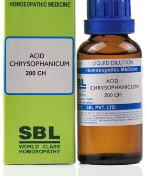 SBL Acid Chrysophanicum Dilution 200 CH