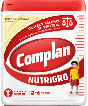 Nutrigro By Complan Protein | 2 to 6 Years | Flavour Creamy Vanilla