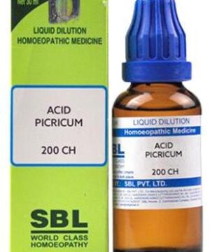 SBL Acid Picricum Dilution 200 CH