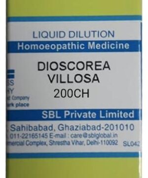 SBL Dioscorea Villosa Dilution 200 CH