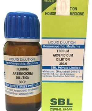 SBL Ferrum Arsenicicum Dilution 30 CH