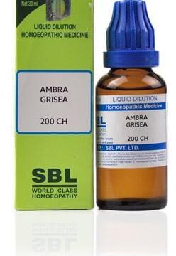 SBL Ambra Grisea Dilution 200 CH