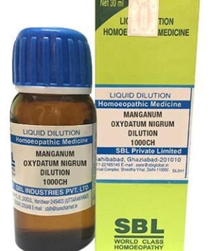 SBL Manganum Oxydatum Nigrum Dilution 1000 CH