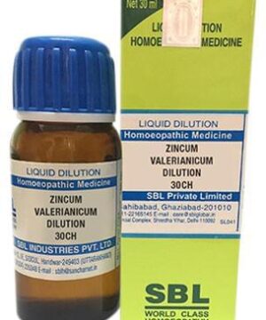 SBL Zincum Valerianicum Dilution 30 CH