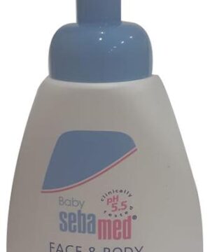 Sebamed Baby Face & Body Wash Foam|pH 5.5|Ideal for Face & Body|For Delicate Dry Skin|