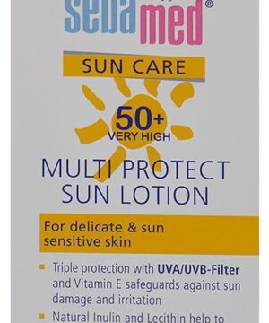 Sebamed Baby SPF 50+ Sun Lotion|pH 5.5|Triple Protection from UV rays|Water & Sweat Resistant|