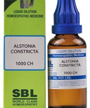 SBL Alstonia Constricta Dilution 1000 CH