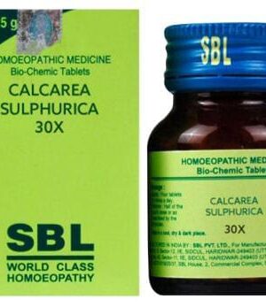 SBL Calcarea Sulphurica Biochemic Tablet 30X