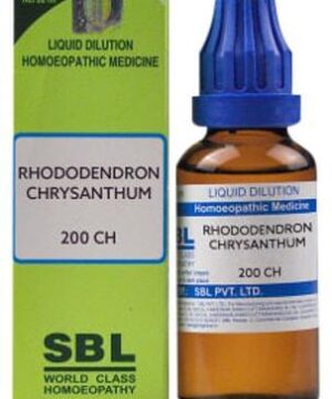 SBL Rhododendron Chrysanthum Dilution 200 CH