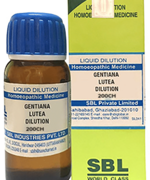 SBL Gentiana Lutea Dilution 200 CH