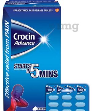 Crocin Advance Tablet Pack of 7