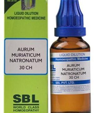 SBL Aurum Muriaticum Natronatum Dilution 30 CH