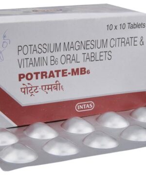 Potrate-MB6 Tablet with Potassium Magnesium Citrate & Vitamin B6