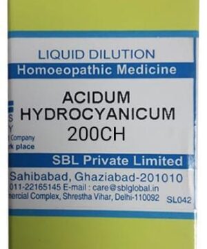 SBL Acidum Hydrocyanicum Dilution 200 CH