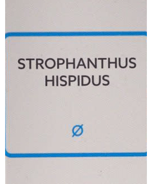 SBL Strophanthus Hispidus Mother Tincture Q