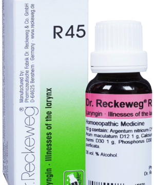 Dr. Reckeweg R45 Illnesses Of The Larynx Drop