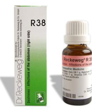 Dr. Reckeweg R38 Affections OF The Abdomen Right Side Drop